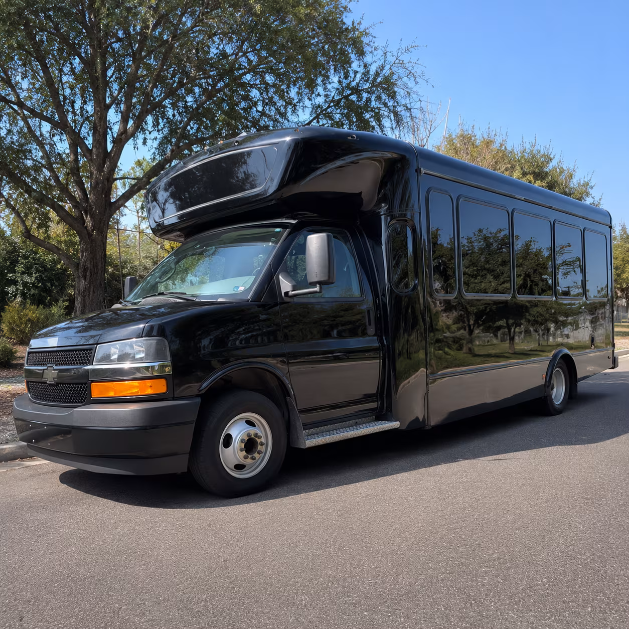 tulsa anniversary party bus rental
