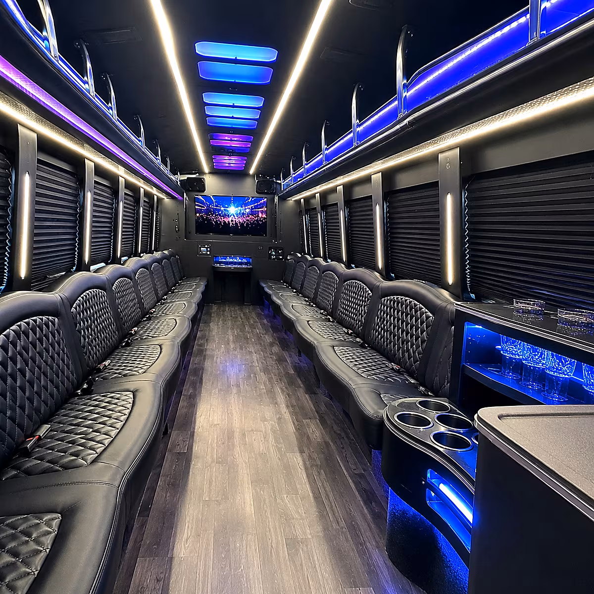 tulsa party bus rentals inside